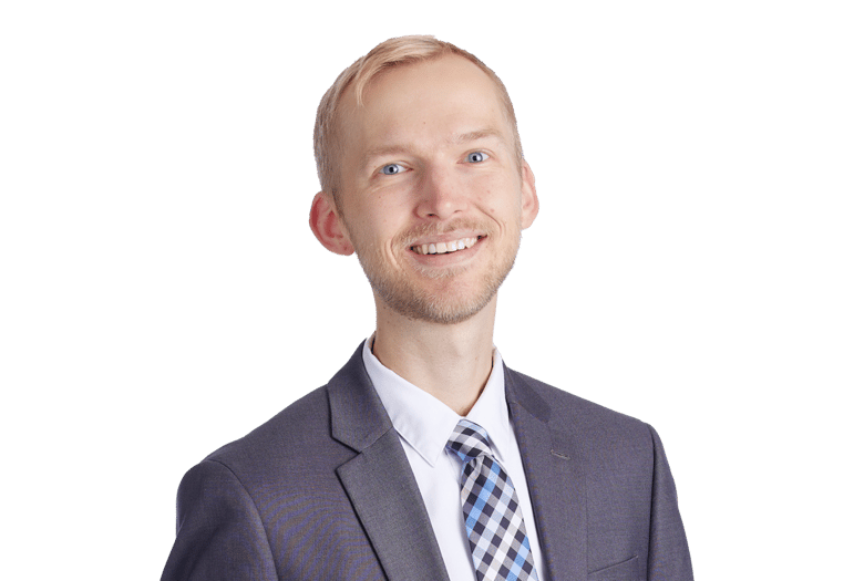 Portrait of Brock Huebner
